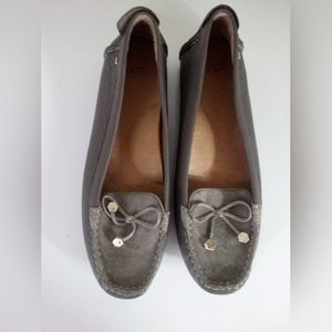 UGG Women's Brinley Driving Moccasins Suede Leather Flats Loafers Shoes Size 9